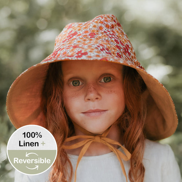 Bedhead 'Wanderer' Panelled Bucket Sun Hat - Melody/Maize