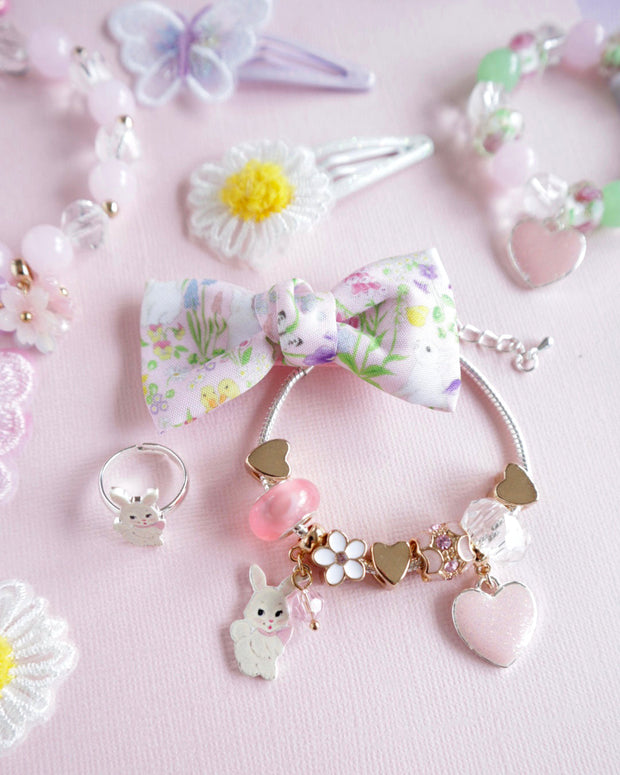 Lauren Hinkley Australia Easter Floral Dreams Bunny Charm Bracelet