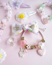 Lauren Hinkley Australia Hair Clips -Floral Dreams Fabric Bow Clips