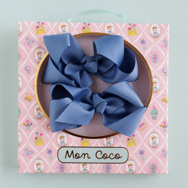 Lauren Hinkley - Mon Coco - Bows - Blue