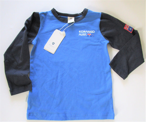 Korango  Mission To Mars Blue Long Sleeve Top