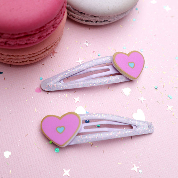 Lauren Hinkley / Mon Coco / Hair Clips - Bijou Heart
