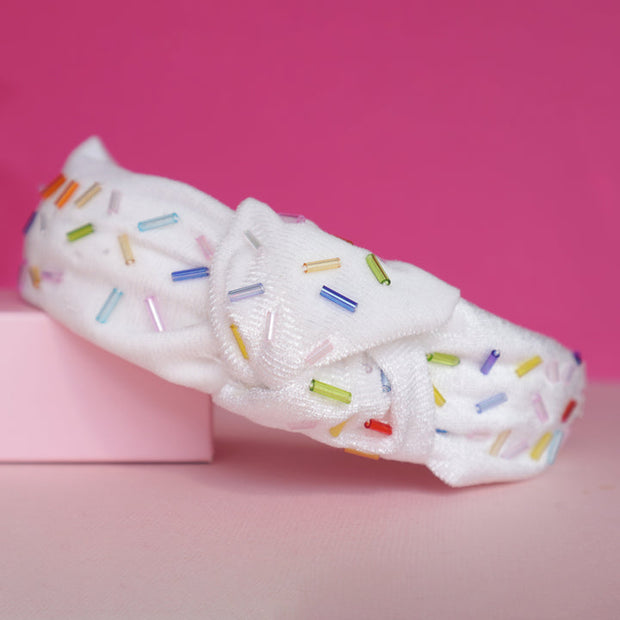 Lauren Hinkley / Mon Coco  Headband - Fairy Bread Sprinkles