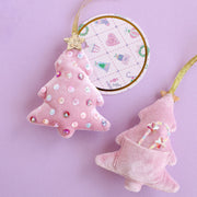 Lauren Hinkley Pink Sequin Christmas Tree Decoration
