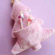 Lauren Hinkley Pink Sequin Christmas Tree Decoration