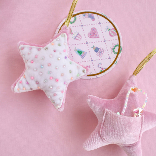 Lauren Hinkley Beaded Christmas Star Decoration