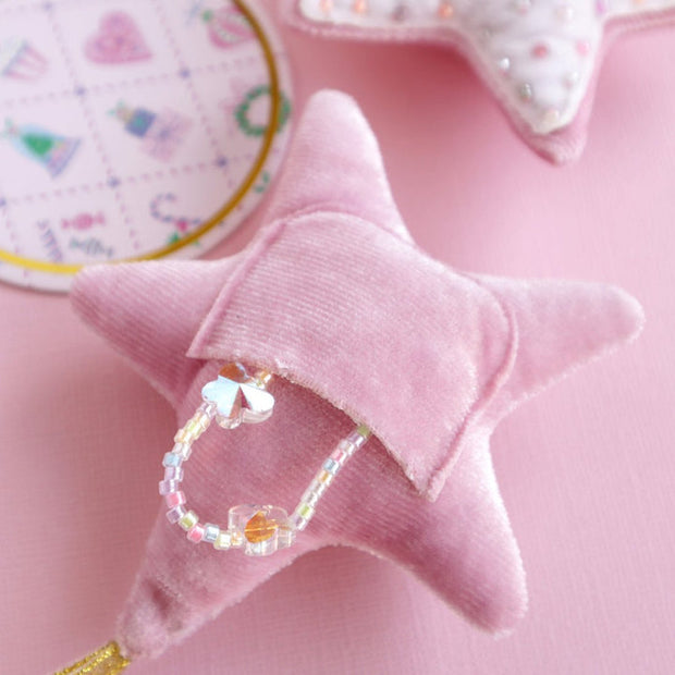 Lauren Hinkley Beaded Christmas Star Decoration