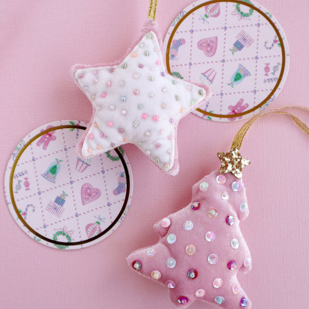 Lauren Hinkley Beaded Christmas Star Decoration