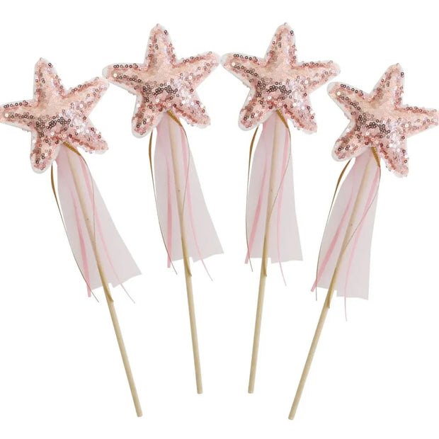 Alimrose Star Wand Sequin - Rose Gold