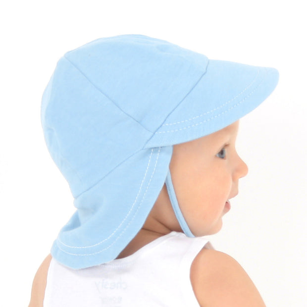 Bedhead Legionnaire Hat with Strap - Baby Blue