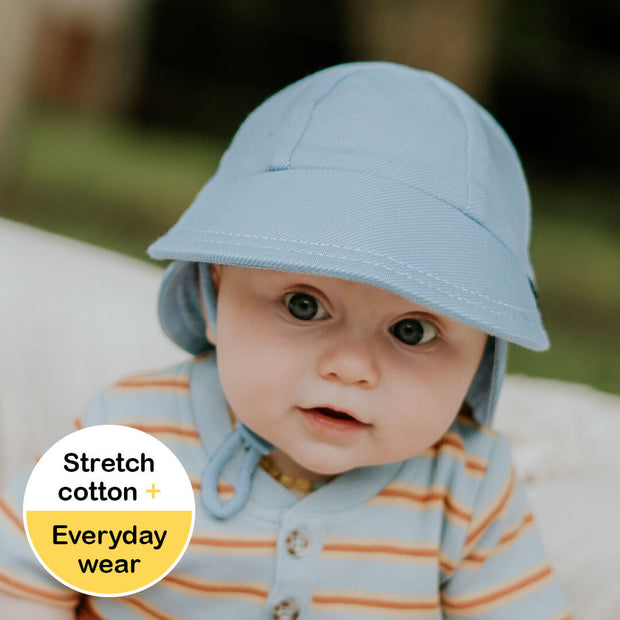 Bedhead Legionnaire Hat with Strap - Chambray