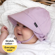 Bedhead Legionnaire Hat with Strap - Lilac