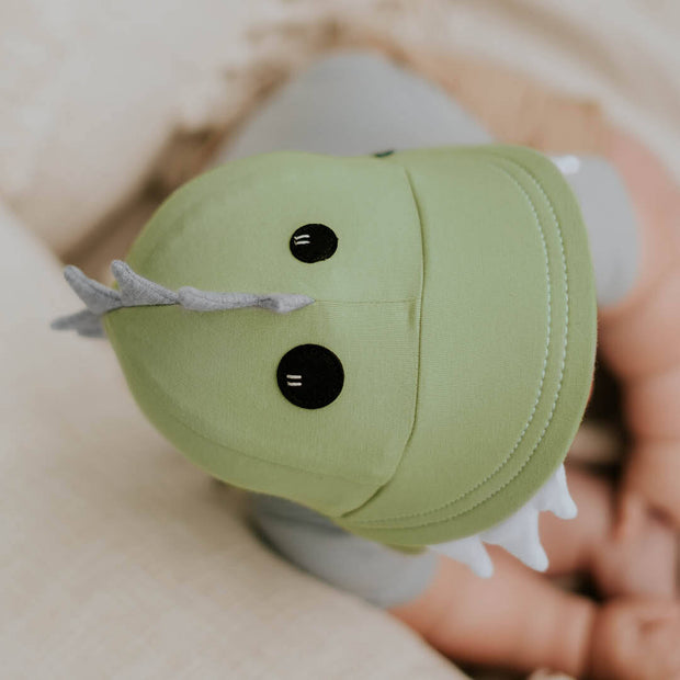 Bedhead Legionnaire Flap Sun Hat - Dinosaur - Khaki