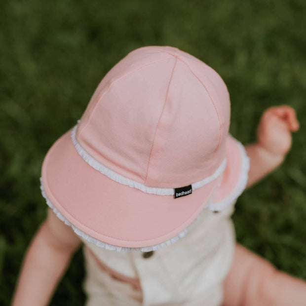 Bedhead Legionnaire Hat Ruffle Trim - Blush