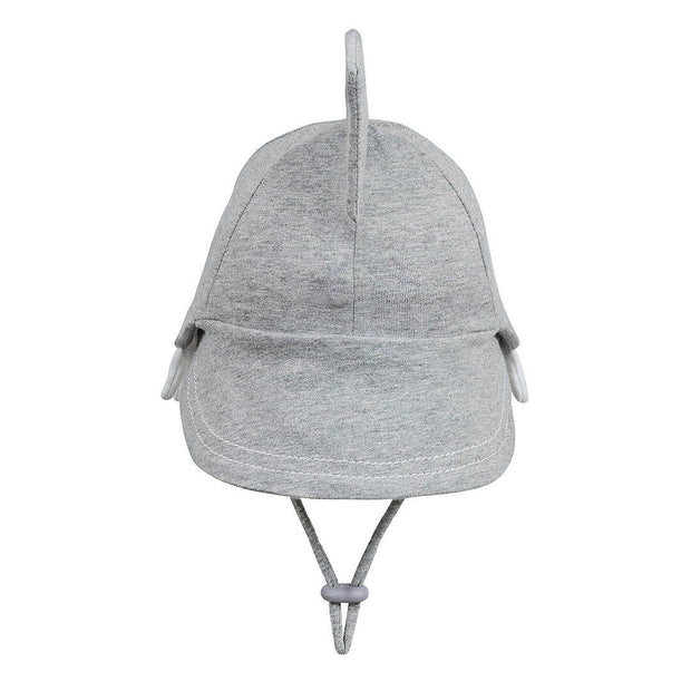 Bedhead Legionnaire Flap Sun Hat - Shark - Grey Marle