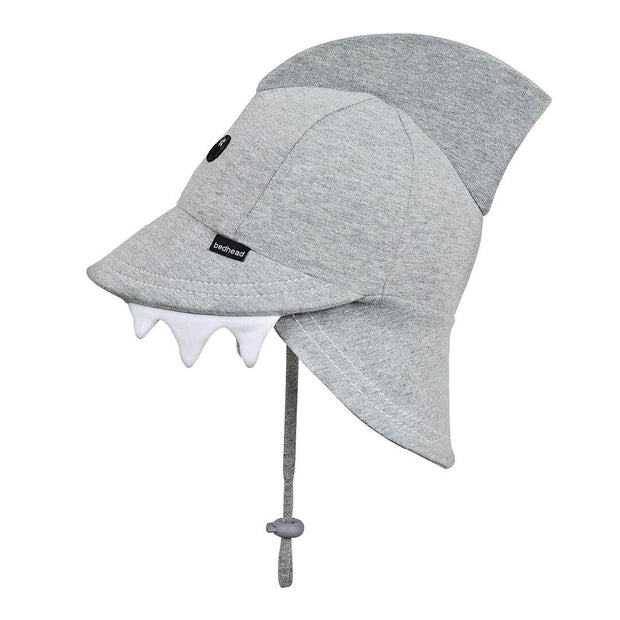 Bedhead Legionnaire Flap Sun Hat - Shark - Grey Marle