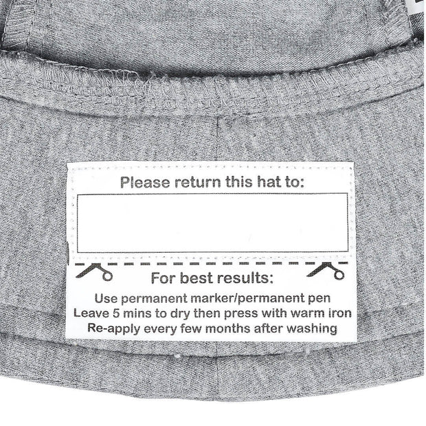 Bedhead Legionnaire Flap Sun Hat - Shark - Grey Marle