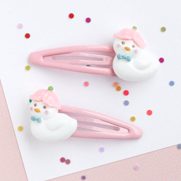 Lauren Hinkley / Mon Coco / Hair Clips - Petal Duck