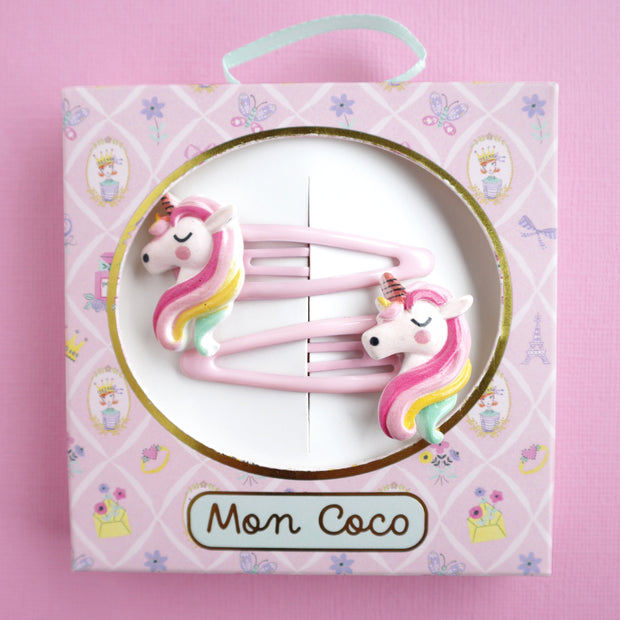 Lauren Hinkley - Mon Coco - Unicorn Shimmer Clip Set