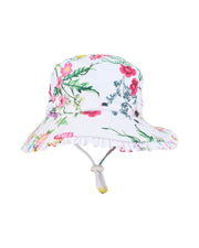 Minihaha Ivy Swim Hat with Quick Release Neck Tie