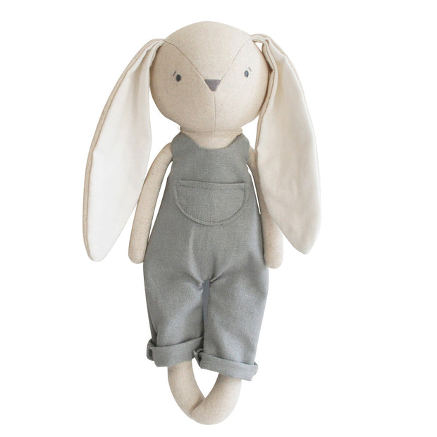 Alimrose Oliver Bunny Doll 28cm Grey