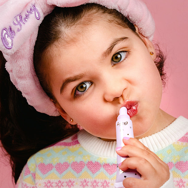 Oh Flossy Individual Natural Lip Gloss = Cotton Candy
