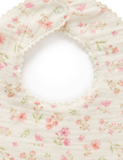 Purebaby Bib - Seaside Floral Bib