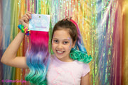 Glitter Girl Unicorn Ponytail - Rainbow