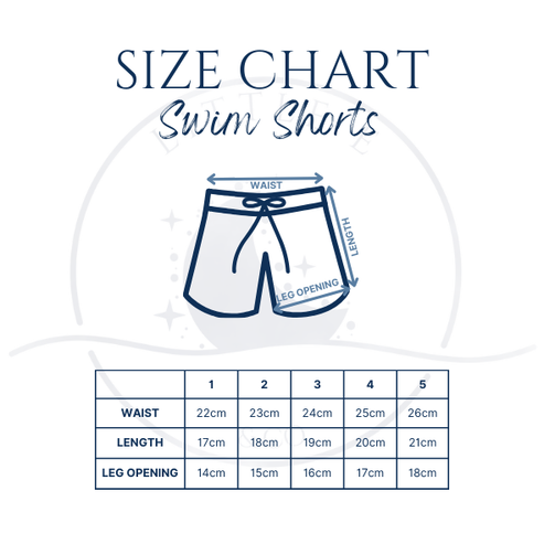 Little E & Co Swim Shorts - Butterflies