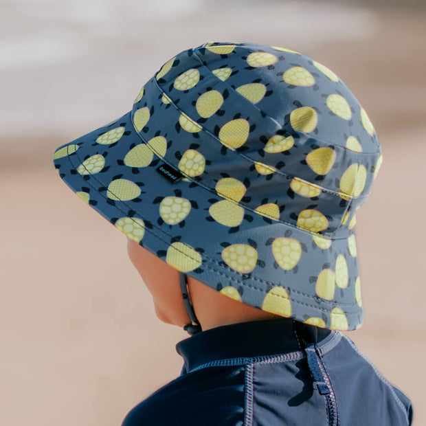 Bedhead Kids Classic Swim Bucket Hat - Turtle