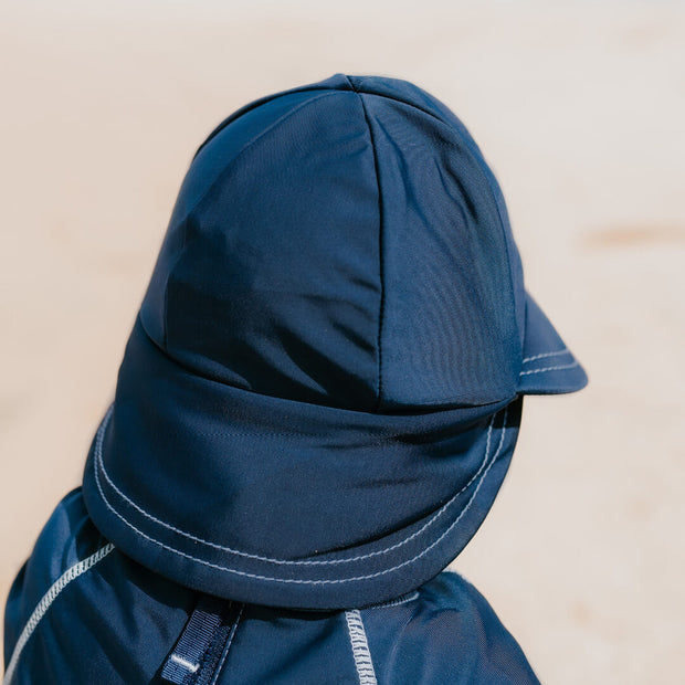 Bedhead Beach Legionnaire Flap Hat - Marine