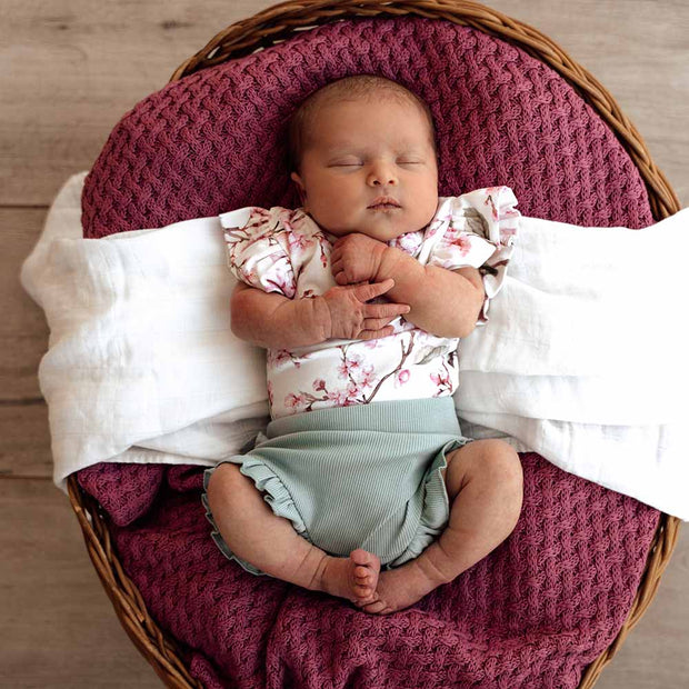 Snuggle Hunny Organic Bloomers Sage