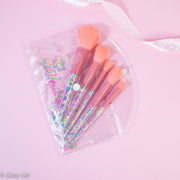 Glitter Girl The Original Unicorn Sprinkle Makeup Brush Set