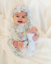 Bébé by Minihaha – Madelyn Print LS Zip Romper