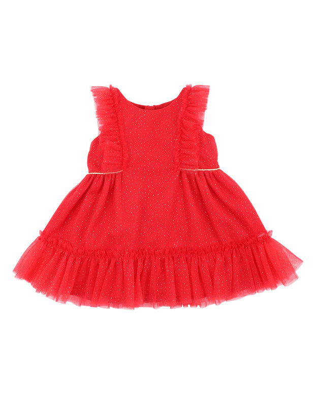 Minihaha Fox & Finch Festive Glitter Dress