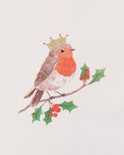 Bébé by Minihaha Festive Red Robin Bodysuit & Shorts Set