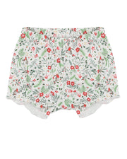Bébé by Minihaha Festive Red Robin Bodysuit & Shorts Set