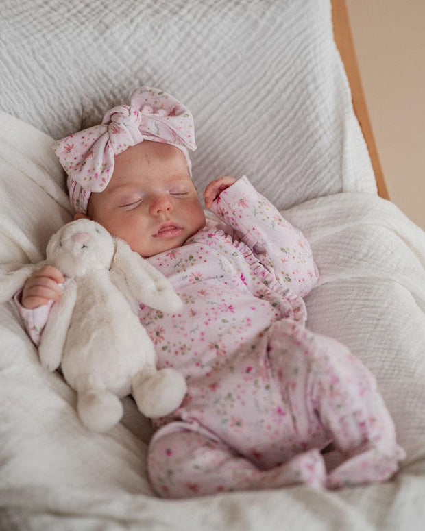 Bebe Long Sleeve Zip Onesie - Molly