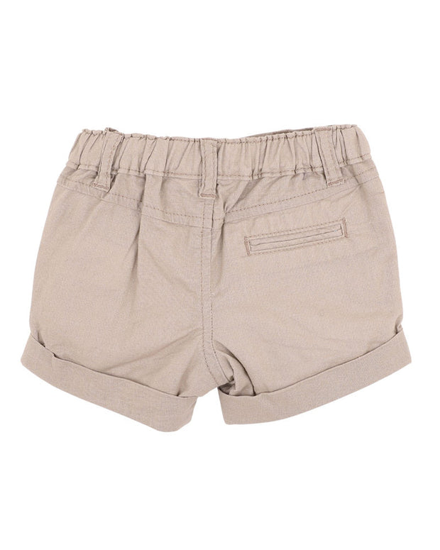 Bébé by Minihaha – Stone Roman Pocket Shorts
