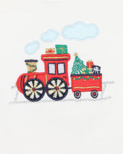 Bébé by Minihaha Festive Train Singletsuit & Shorts Set