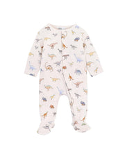 Bebe Long Sleeve Zip Onesie - Isaac
