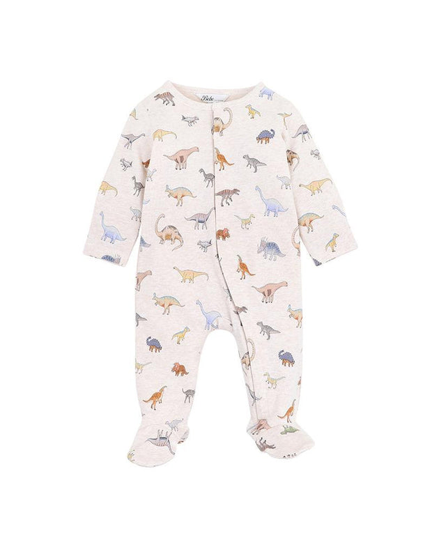 Bebe Long Sleeve Zip Onesie - Isaac