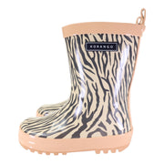 Korango Girls Tiger Stripes Gumboot (Dusty Pink)