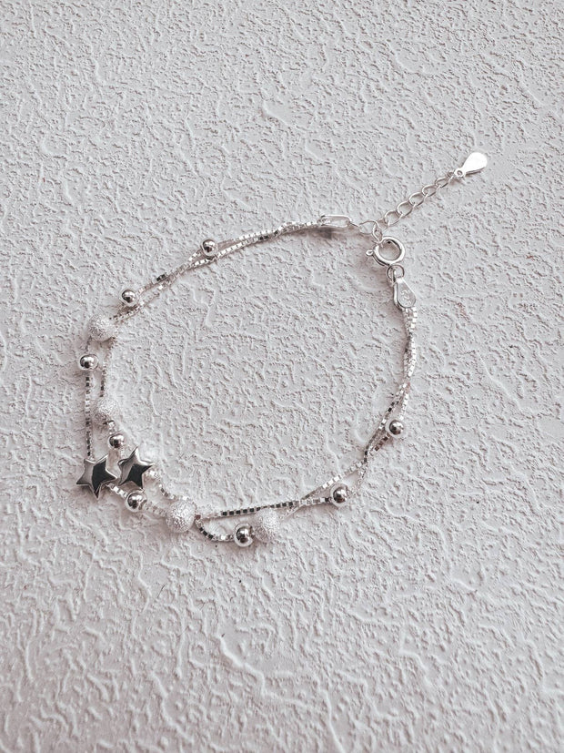A Little Lacey Girls Starry Night Bracelet