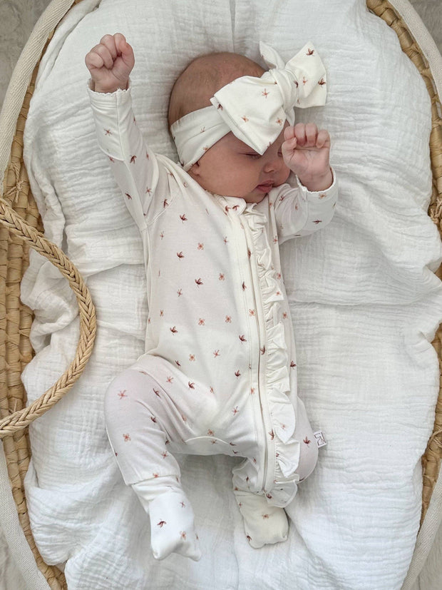 Elke & Indigo Bamboo/Organic Cotton Oakleigh Onesie - Audrey