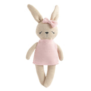 Living Textiles Knitted Animal Toy - Bella the Bunny