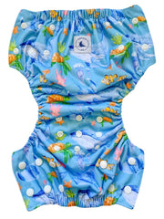 Little E & Co Reusable Swim Nappy & Mini Wet Bag Combo - Ocean