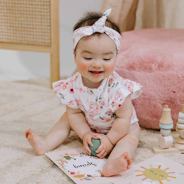 Snuggle Hunny Camille Short Sleeve Organic Bodysuit