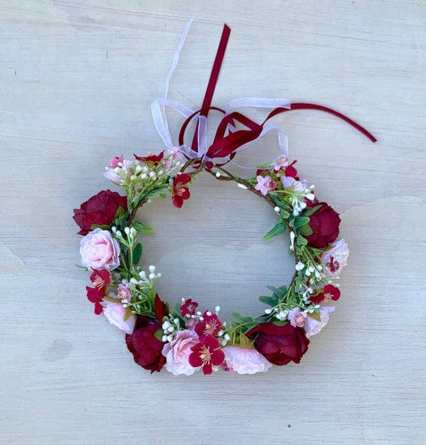 A Little Lacey Eden Girls Flower Crown