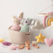 Living Textiles Knitted Animal Toy - Bella the Bunny